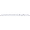 Clavier Apple Sans Fil magique avec pavé numérique Français / Blanc
