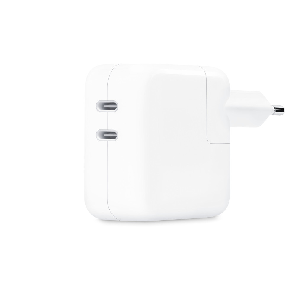 Adaptateur secteur Apple double port USB-C 35 W / Blanc
