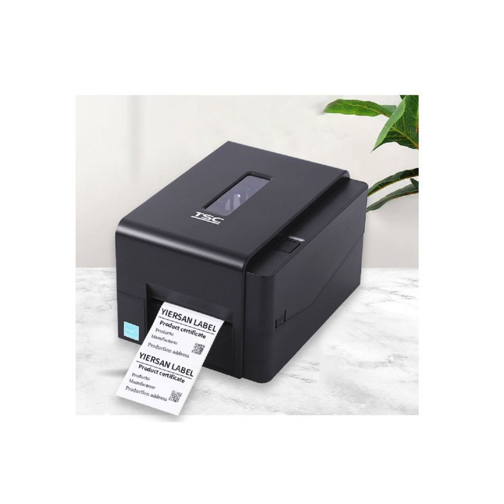 Imprimante d'étiquettes TSC à transfert thermique TE200 / Noir