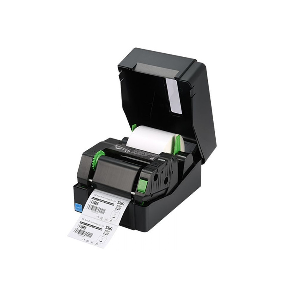 Imprimante d'étiquettes TSC à transfert thermique TE200 / Noir