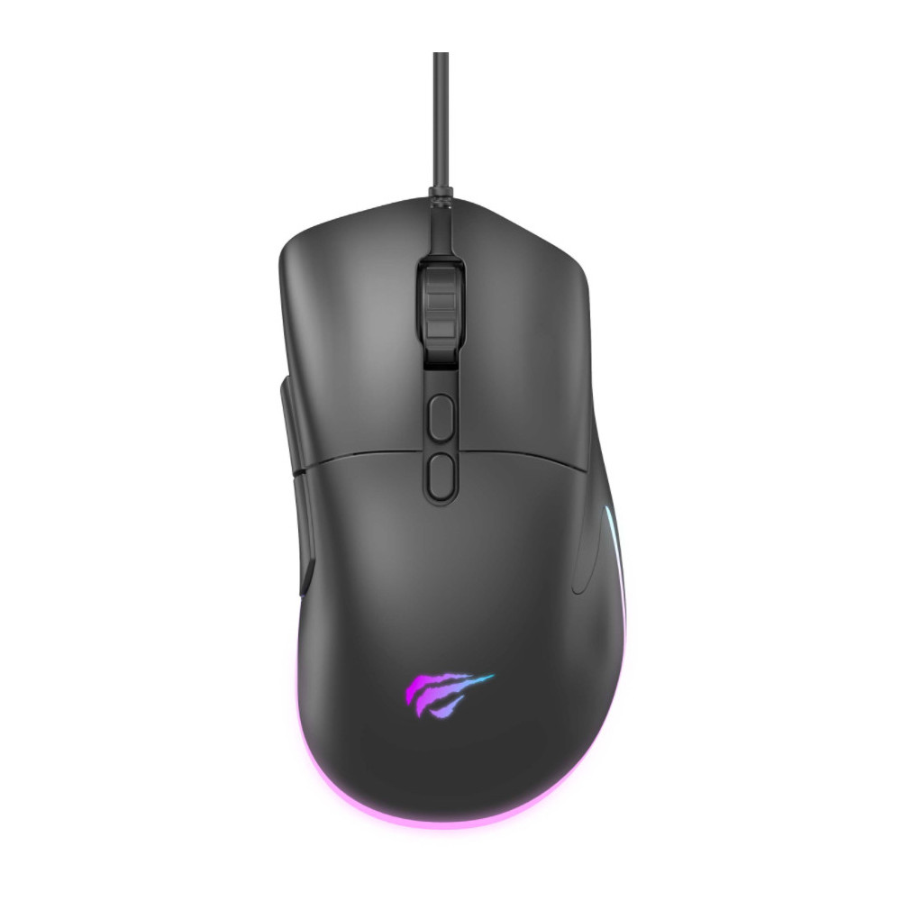 Souris Optique Filaire Gamer HAVIT MS954 Backlit / RGB / Noir