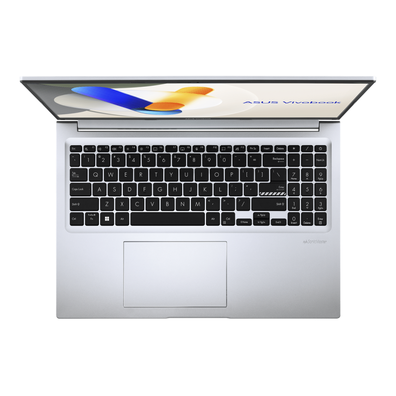 Pc Portable ASUS Vivobook 16 X1605VA / i7-13620H / 16 Go / 512 Go SSD / Windows 11 / Silver Avec Casque de Jeu OTU avec Isolation du Bruit supra-auriculaire avec Microphone / RGB / Noir Offert