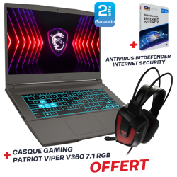 Portable Gamer MSI Thin 15...