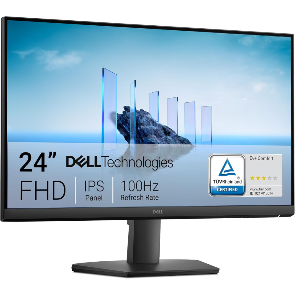 ECRAN DELL PRO 23.8" FHD 100Hz IPS 5 ms GTG (rapide) 8ms GTG  HDMI/VGA NOIR