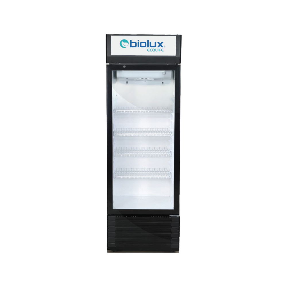 REFRIGERATEUR BIOLUX VITRINE 271 Litres / Noir / M.VR35 V