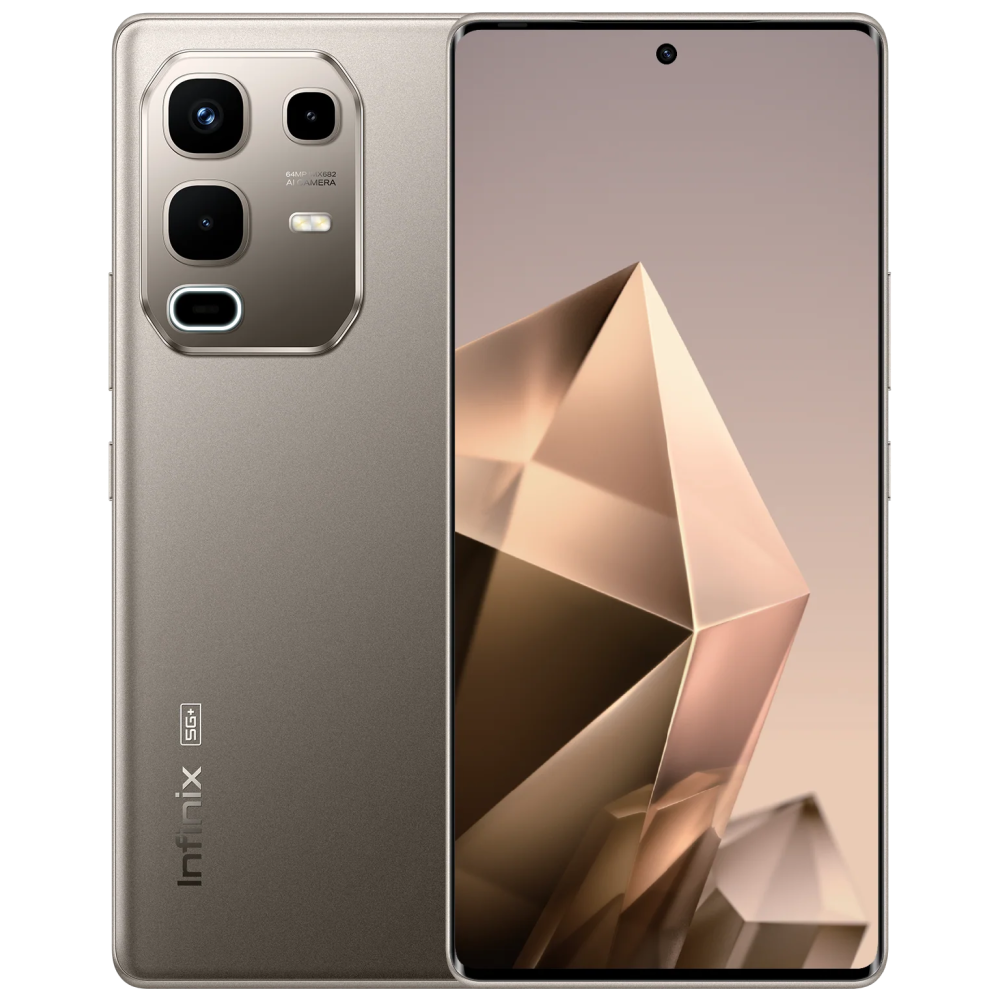 Smartphone Infinix NOTE 50s 5G / 8 Go / 256 Go / Gris Titane