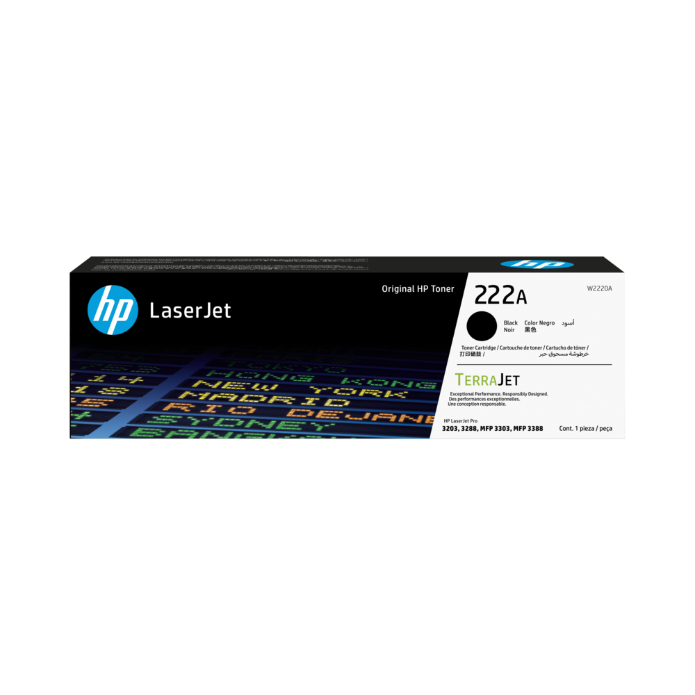 Toner HP LaserJet authentique W2220A / Noir