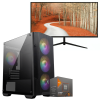 Setup Gamer Special Pc de Bureau Gaming / Ryzen 5 8600G / AMD / 16 Go DDR5 Avec Écran Gaming AERO AE24DFA 24" Full HD VA / 200 Hz