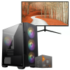 Setup Gamer Special Pc de Bureau Gaming / Ryzen 7 8700G / AMD / 16 Go DDR5 Avec Écran Gaming AERO AE24DFA 24" Full HD VA / 200 Hz