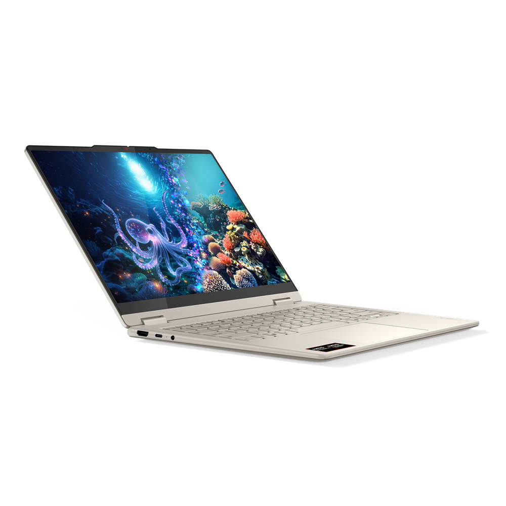 Pc Portable Lenovo Yoga 7 2-in-1 14AKP10 / Ryzen AI 7 350 / 16 Go / 512 Go SSD / Windows 11 / Copilote+ PC / Coquillage