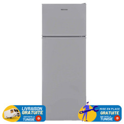 REFRIGERATEUR TELEFUNKEN  2 PORTES 213 LITRES  LESS FROST  SILVER
