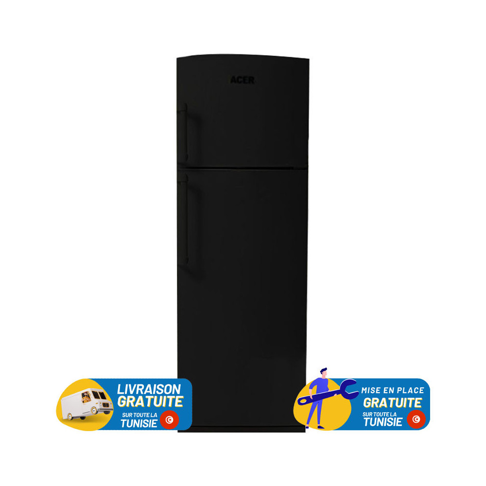 REFRIGERATEUR ACER DE FROST 260 Litres / DARK NOIR / RS260LX-D