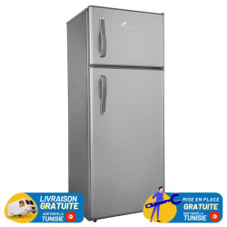 Réfrigérateur MONTBLANC De Frost Double Portes 270 Litres / Gris