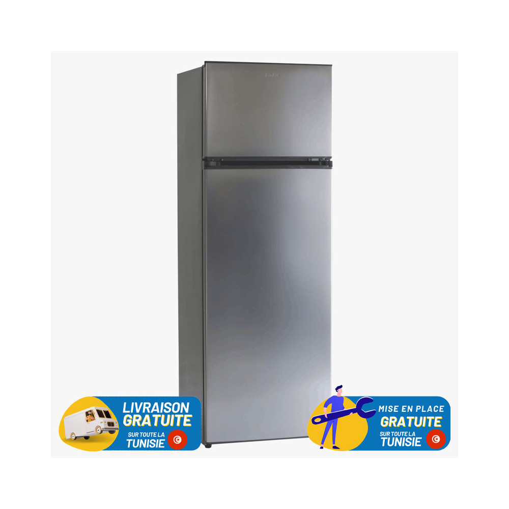 RÉFRIGÉRATEUR BIOLUX De Frost DP35S 245Litres SILVER