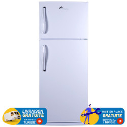 Réfrigérateur MONTBLANC De Frost Double Portes 301 Litres / Blanc