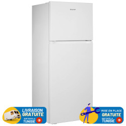 Réfrigérateur Brandt DeFrost BDE4310BW / 400 L / Blanc