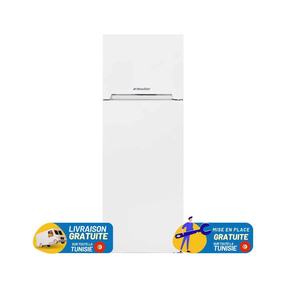 Réfrigérateur NEWSTAR Defrost / 337 L / Blanc