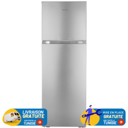 RÉFRIGÉRATEUR BRANDT 430 LITRES / DEFROST / INOX / BDE4310BX