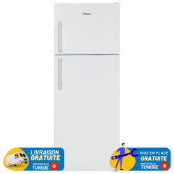 Réfrigérateur BIOLUX 520 Litres 2 Portes DeFrost Blanc (DP52B)