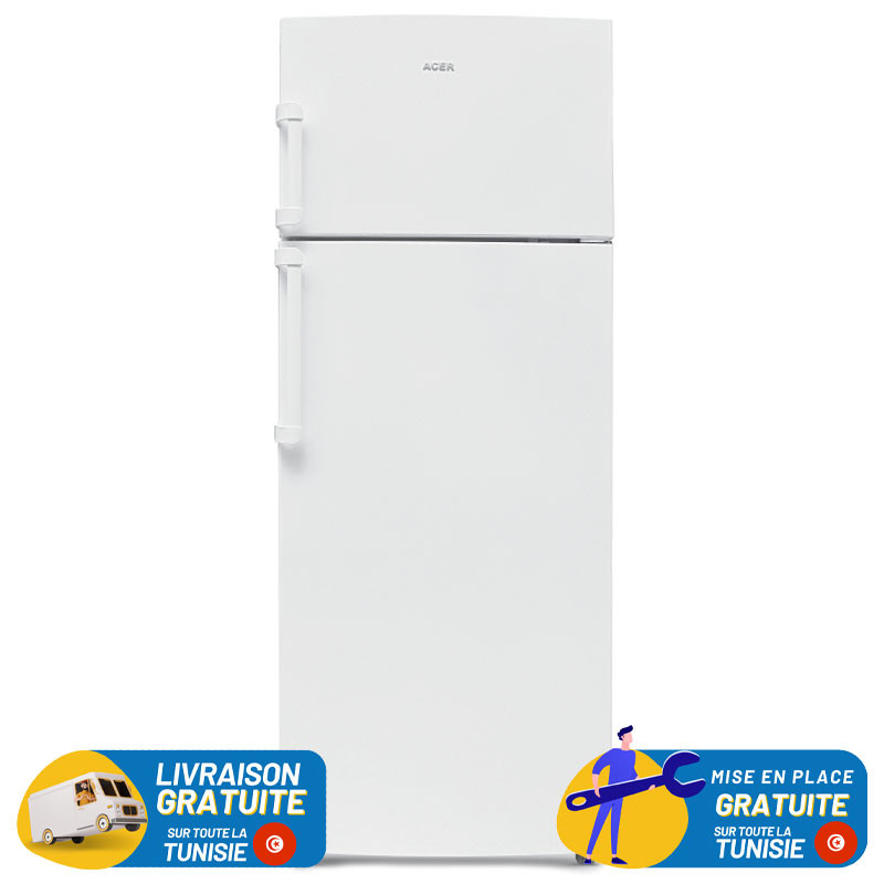 Réfrigérateur Acer De Frost Double Portes 460 Litres / Blanc