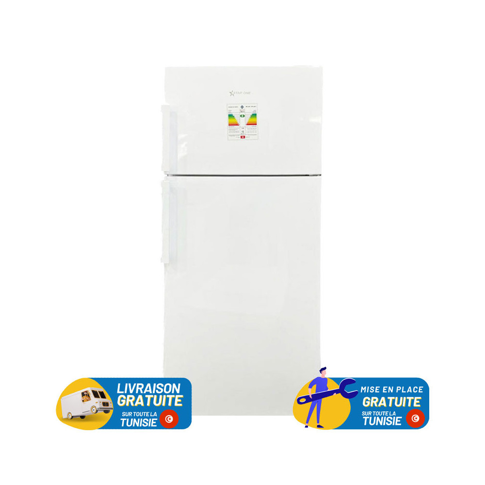 Réfrigérateur STAR ONE ST-480W / DEFROST / 439L / Blanc