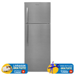 Réfrigérateur Condor DE FROST  Double Portes 343 Litres / INOX