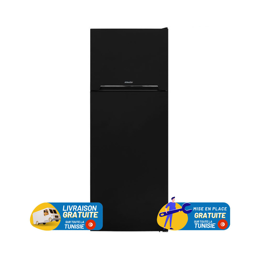 RÉFRIGÉRATEUR NEWSTAR 460 Defrost / 439 L / Noir + Livraison + Mise en Marche Gratuites