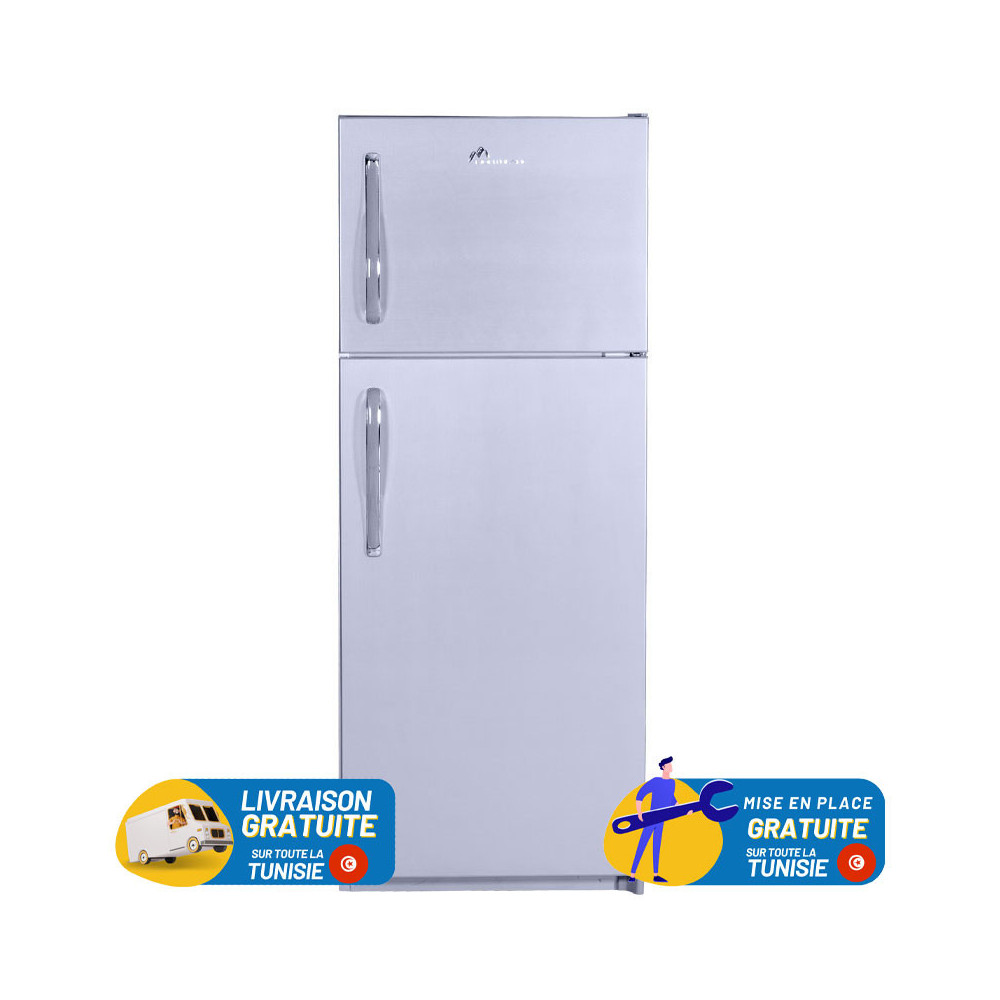 Réfrigérateur MONTBLANC 435 Litres / De Frost / Gris / FGE49