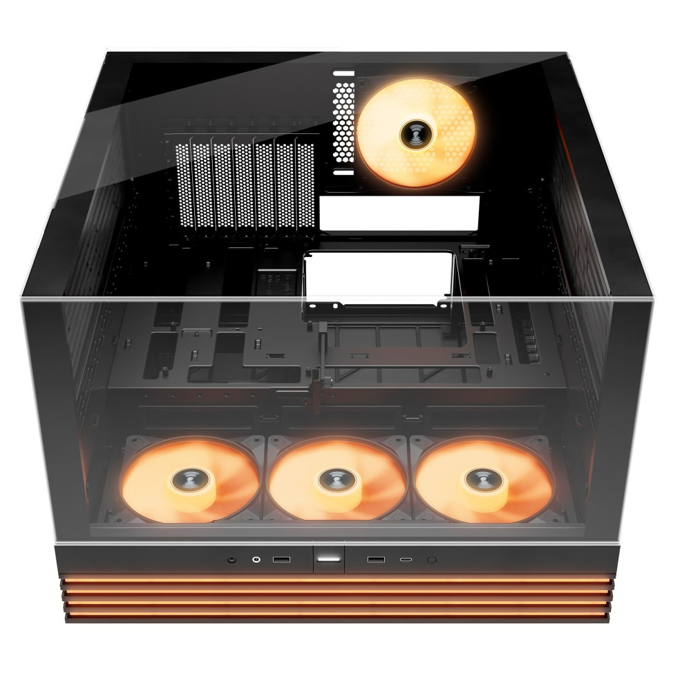 Boîtier Gaming Moyen Tour be quiet! Light Base 600 LX / ATX RGB / Avec Panneaux Vitrés / Noir