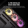 Boîtier Gaming Moyen-Tour CORSAIR 3500X / ATX / ARGB / Noir