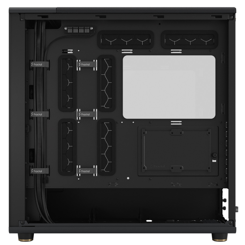 Boîtier Gaming Moyen Tour Fractal Design North XL / E-ATX / Avec Panneau Vitré / Noir
