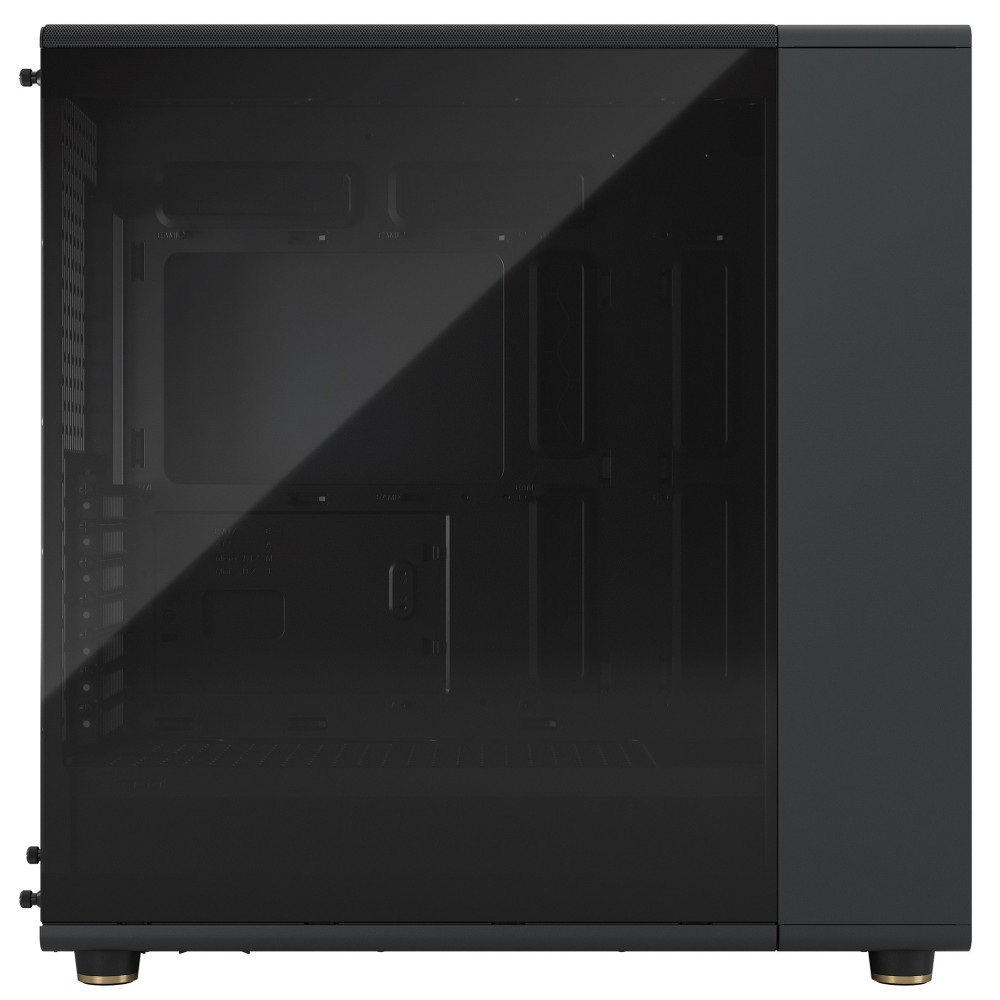 Boîtier Gaming Moyen Tour Fractal Design North XL / E-ATX / Avec Panneau Vitré / Noir