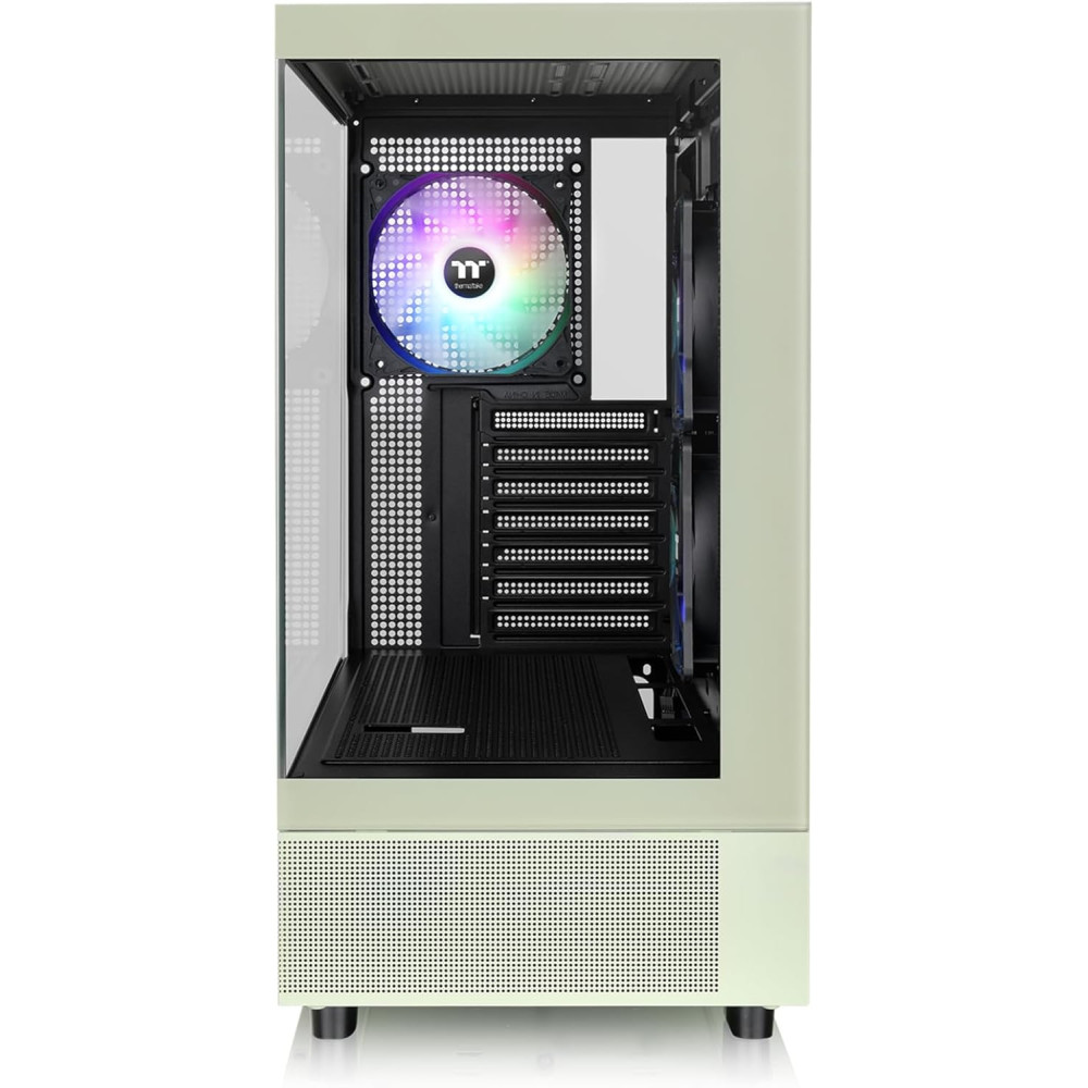 Boîtier Gaming Moyen Tour  Thermaltake View 270 Plus TG / E-ATX / RGB / Avec Panneaux Vitrés-A / Vert