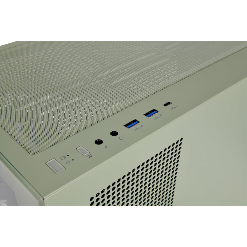 Boîtier Gaming Moyen Tour  Thermaltake View 270 Plus TG / E-ATX / RGB / Avec Panneaux Vitrés-A / Vert