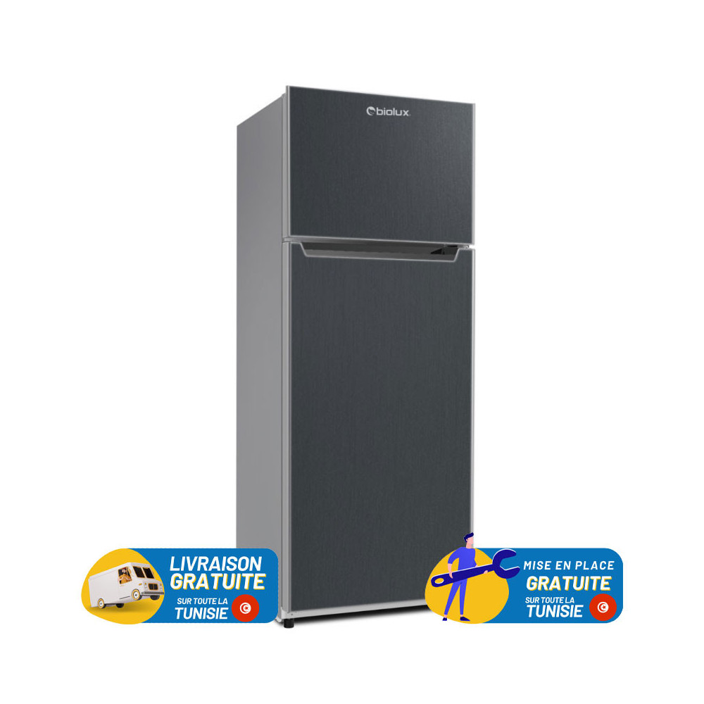RÉFRIGÉRATEUR 2 PORTES BIOLUX DP51 / 441 LITRES / DEFROST