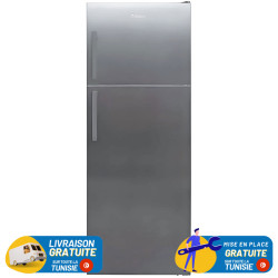 Réfrigérateur BIOLUX 520 Litres 2 Portes DeFrost Silver (DP52X)