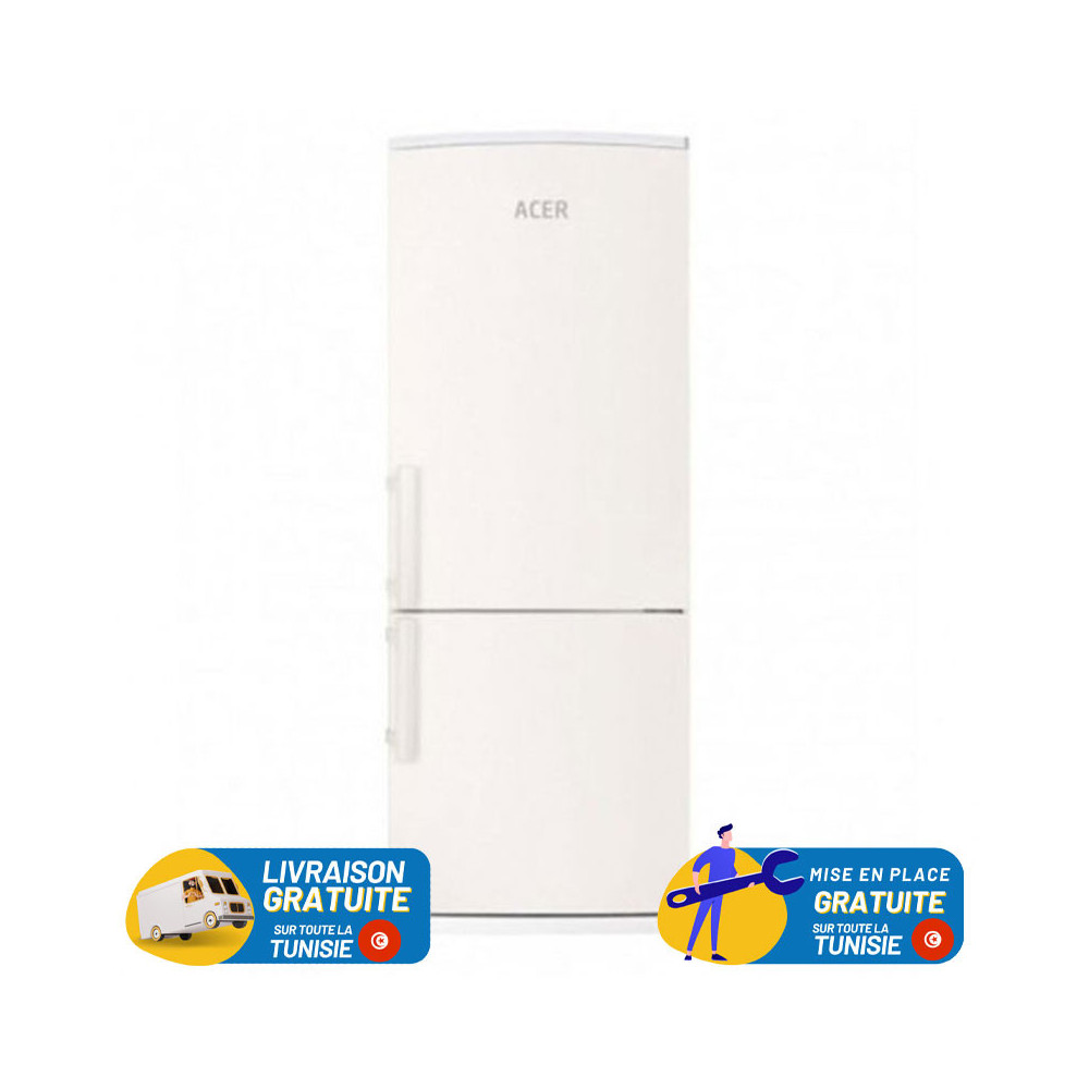 Réfrigérateur Acer No Frost Combiné 415 Litres / Blanc