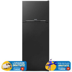 Réfrigérateur Double portes NEWSTAR 460DXA Defrost / 460 L / Inox Foncé + Livraison + Mise en Place Gratuites