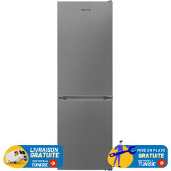 Réfrigérateur TELEFUNKEN No Frost Combiné 323 LITRES / Inox