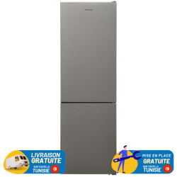 REFRIGERATEUR FOCUS COMBINE  341 Litres No Frost / INOX / F-3760X