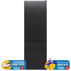 REFRIGERATEUR FOCUS COMBINE  341 Litres No Frost / Dark Silver / F-3760G