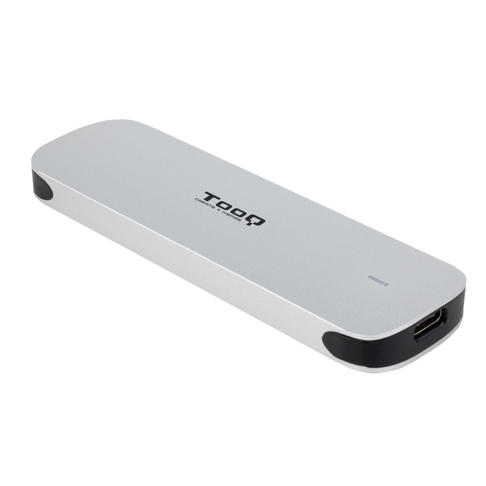 Boîtier externe TooQ pour SSD M.2 NGFF / argent