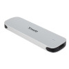 Boîtier externe TooQ pour SSD M.2 NGFF / argent