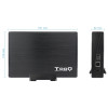 Boîtier externe USB 3.1 TooQ TQE-3527 - S-ATA 3,5" / Noir