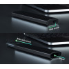 Boîtier externe USB-C 3.2 Tooq Shura - S-ATA/NVMe M.2 Type 2280 / Noir