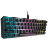Clavier gaming mécanique AZERTY Corsair K65 RGB MINI 60% - CHERRY MX Red / Noir