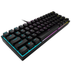 Clavier gaming mécanique AZERTY Corsair K65 RGB MINI 60% - CHERRY MX Red / Noir