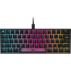 Clavier gaming mécanique AZERTY Corsair K65 RGB MINI 60% - CHERRY MX Red / Noir