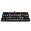 Clavier gaming mécanique AZERTY Corsair K65 RGB MINI 60% - CHERRY MX Red / Noir