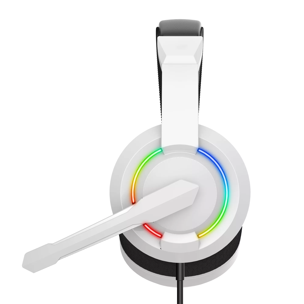 Micro-Casque Gaming Baracuda BGH-021 HYDRA RGB / Blanc